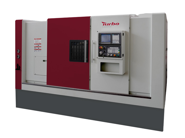 HTB850A مائلة سرير CNC مخرطة
