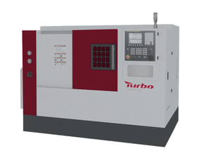 htb50y مخرطة CNC المغزل المزدوج