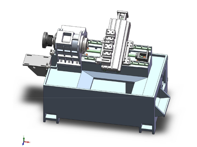 H36 سرير مائل مخرطة CNC