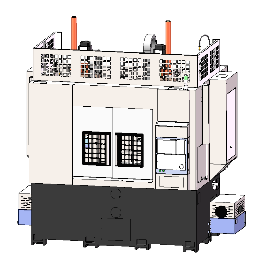 GV400/GV500 مقلوب المزيج الرأسي مقلوب CNC