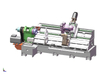 HTB5100 مخرق سرير CNC مخرطة