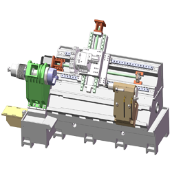 HTB Series Turret Type CNC مخرطة