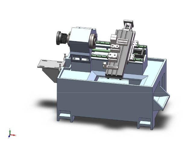 H32 سرير مائل مخرطة CNC