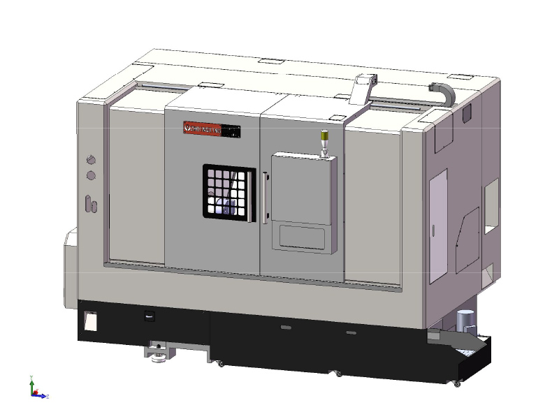 HTB550A مائلة سرير CNC مخرطة